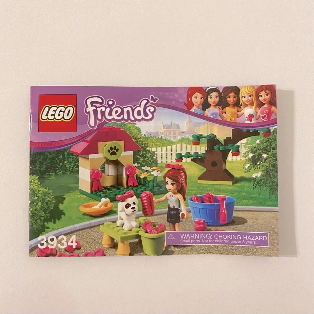 LEGO Friends #3934 Mia’s Puppy House 2012 Retired Set (Pre-Owned)